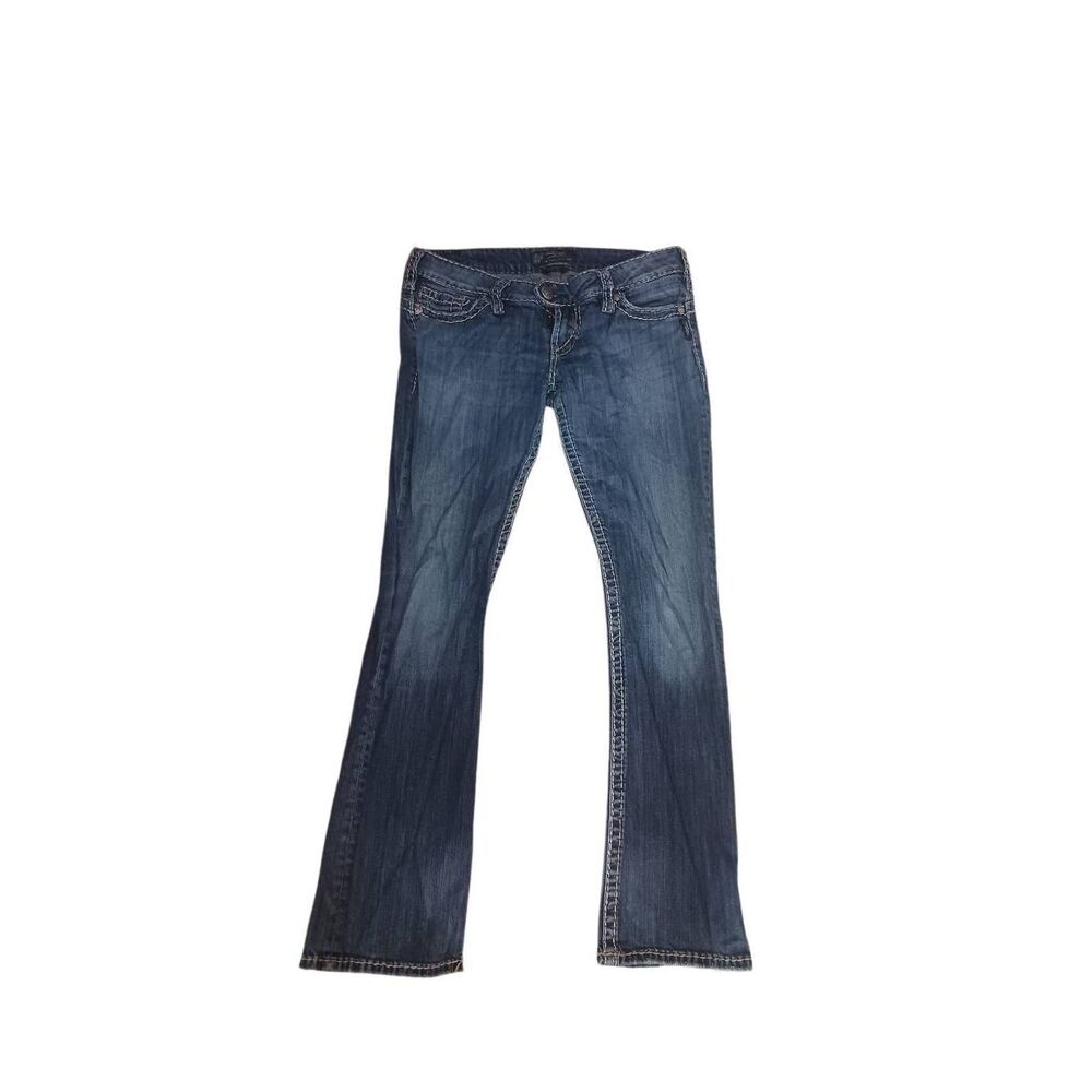 Silver jeans company Tuesday 13 1/2 distressed cuffs